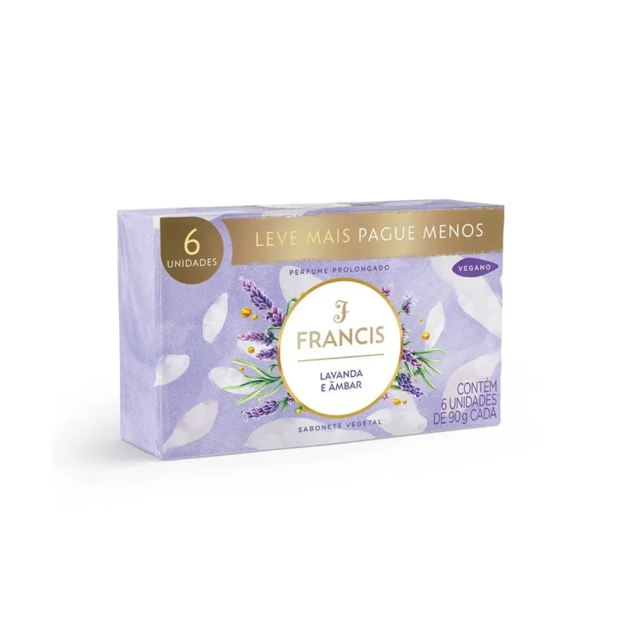 KIT SAB FRANCIS LAVANDA E AMBAR C/6UND