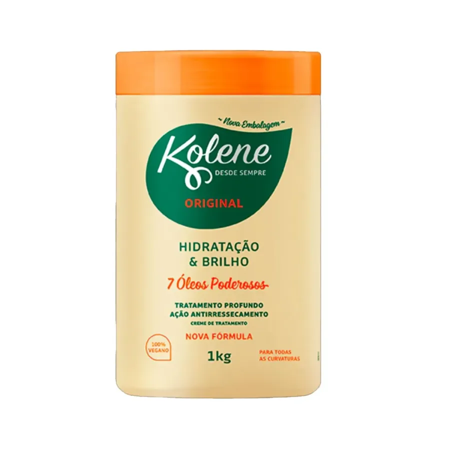 Creme para Tratamento Kolene 1kg Cronograma Hidratação