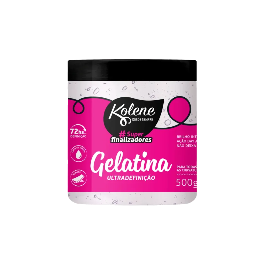 GELATINA KOLENE 500G SUPER FINALIZADORES