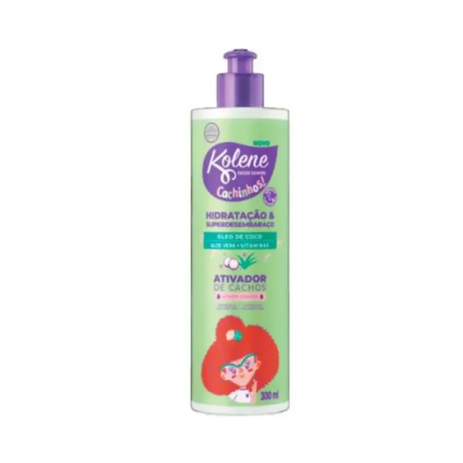 ATIVADOR DE CACHOS KOLENE CACHINHOS 300ML