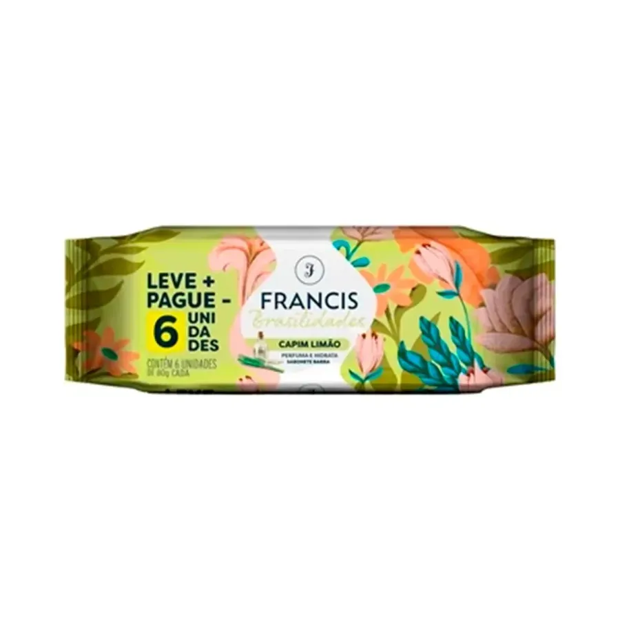 Sabonete Francis Brasilidades 80g Limao L+p-