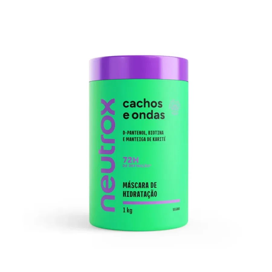 Creme para Tratamento Neutrox 1kg Cachos e Ondas