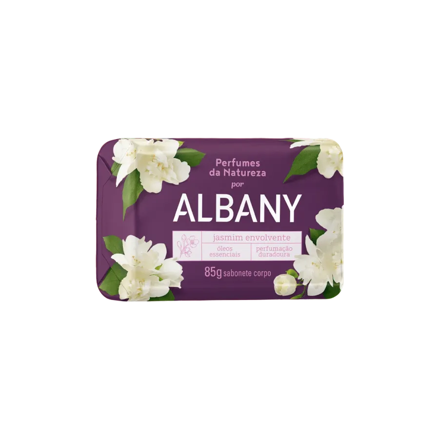 Sabonete Albany Suave Jasmim