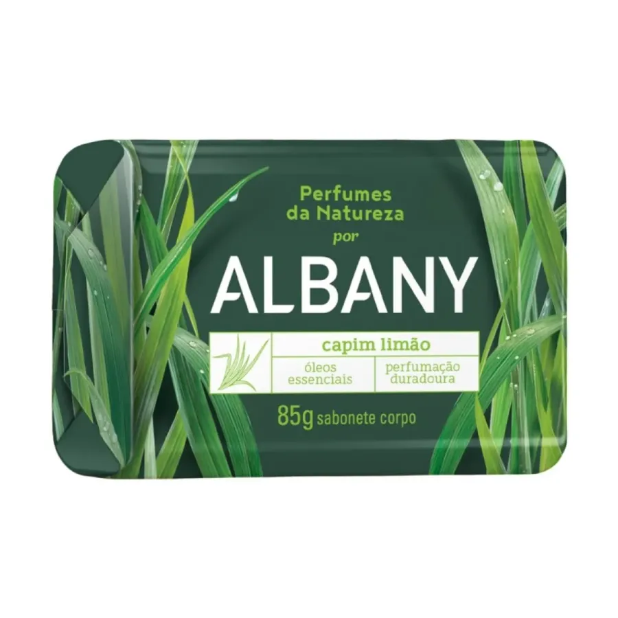 Sabonete em Barra Albany Capim-Limão 85 g