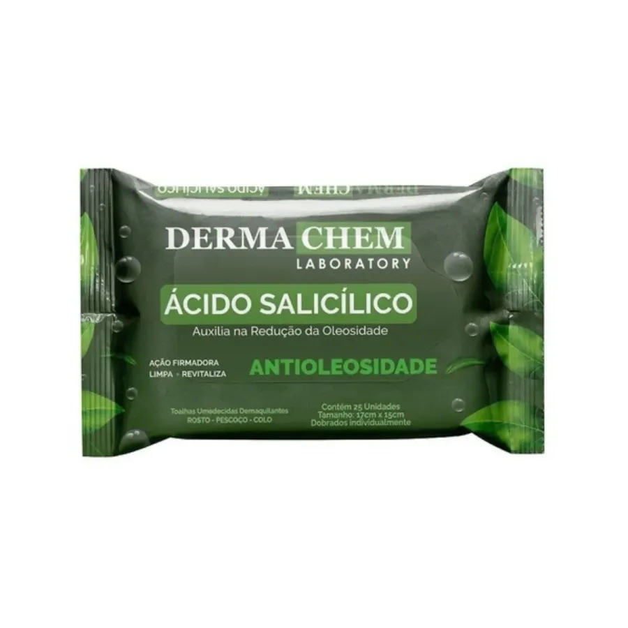 Lenços Demaquilantes Antioleosidade Dermachem