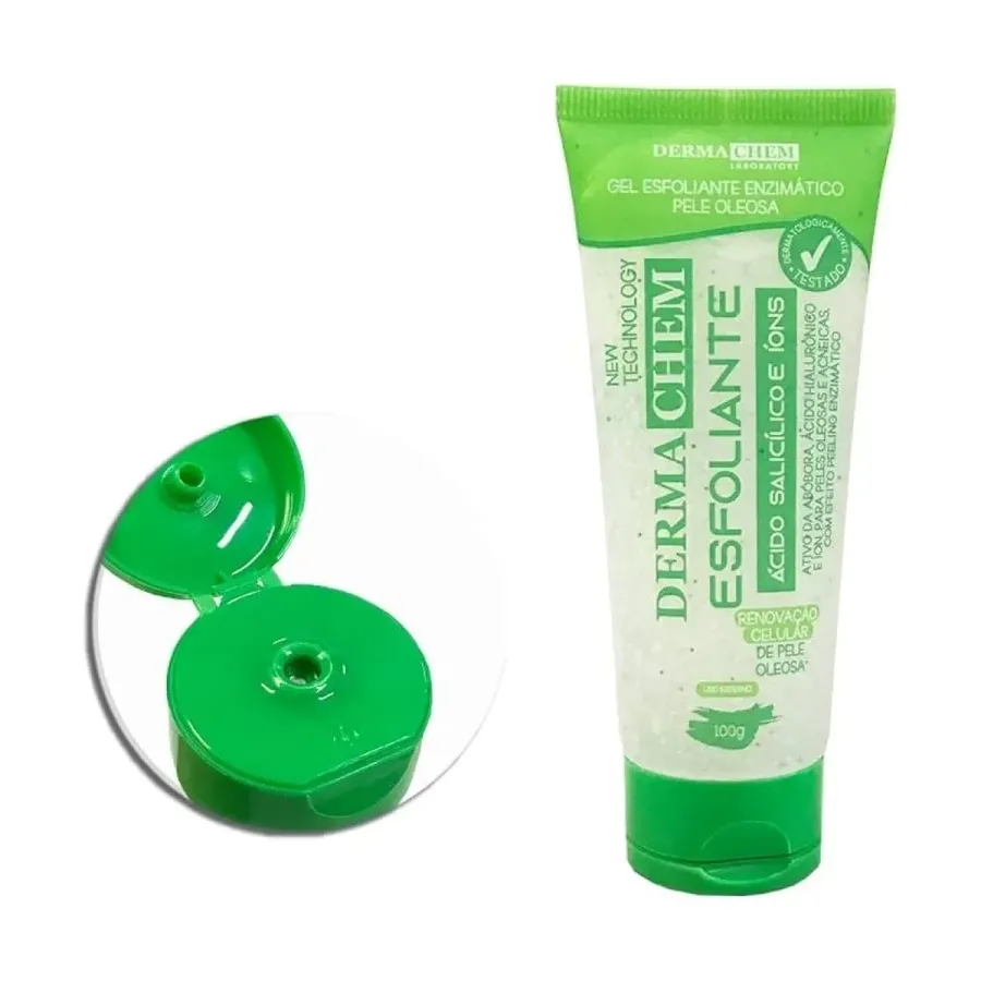 GEL DERMACHEM ESFOLIANTE 100G FACIAL ACIDO SALICIL