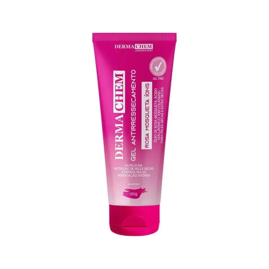 Gel Antirressecamento de Rosa Mosqueta 100g Dermachem