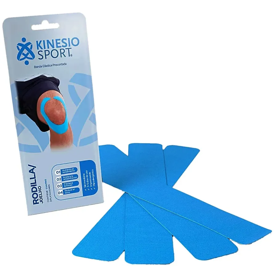 BANDAGEM ELAST KINESIO SPORT JOELHO