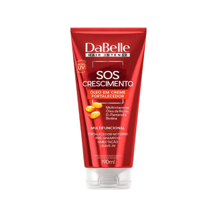Óleo em Creme Dabelle Sos Fortalecedor Crescimento 190ml