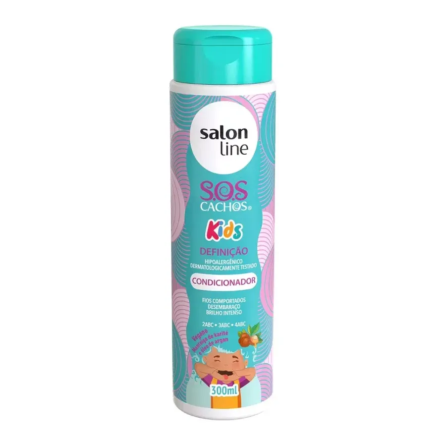 COND SALON LINE 300ML KIDS SOS DEFINICAO