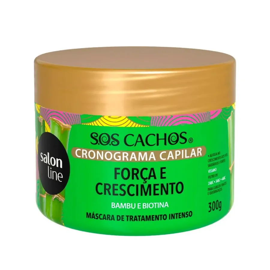 MASC SALON LINE 300G CRONOGRAMA CAPILAR FORÇA E CRESCIM
