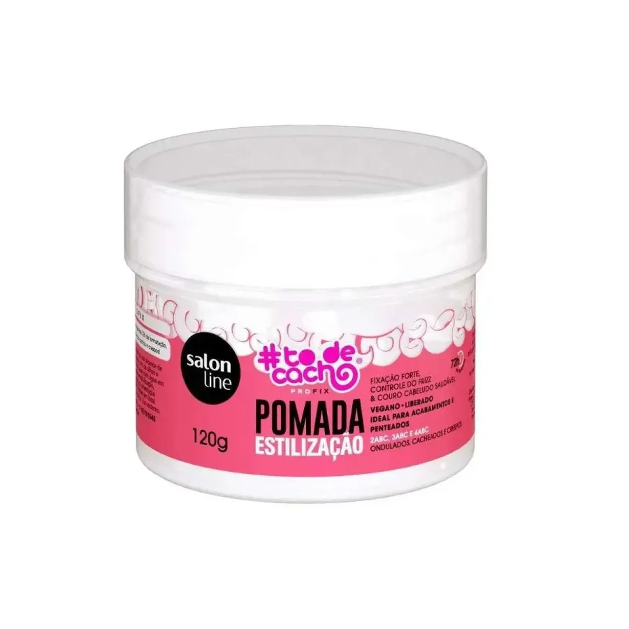 POMADA SALON LINE 120G DECACHOEFEITO BRILHO ESTILIZAÇAO
