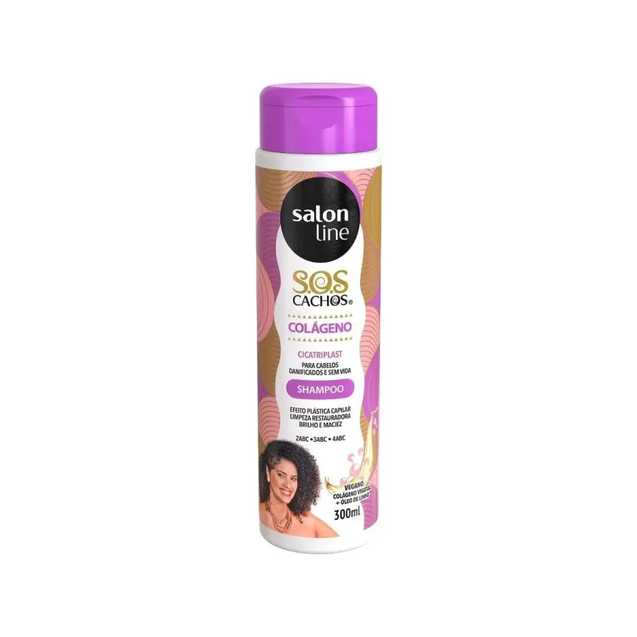 COND SALON LINE 300ML SOS COLAGENO