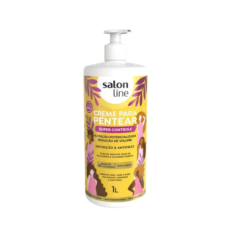 Creme para Pentear Salon Line Super Controle 1l