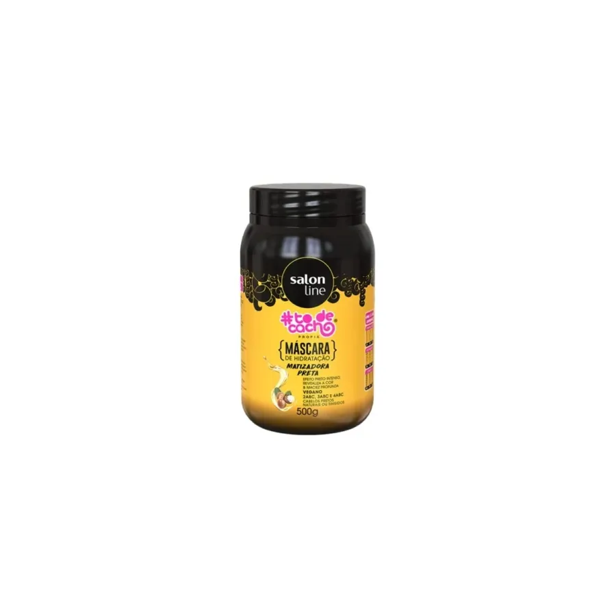 MASC SALON LINE 500G MAIONESE MATIZADORA PRETO