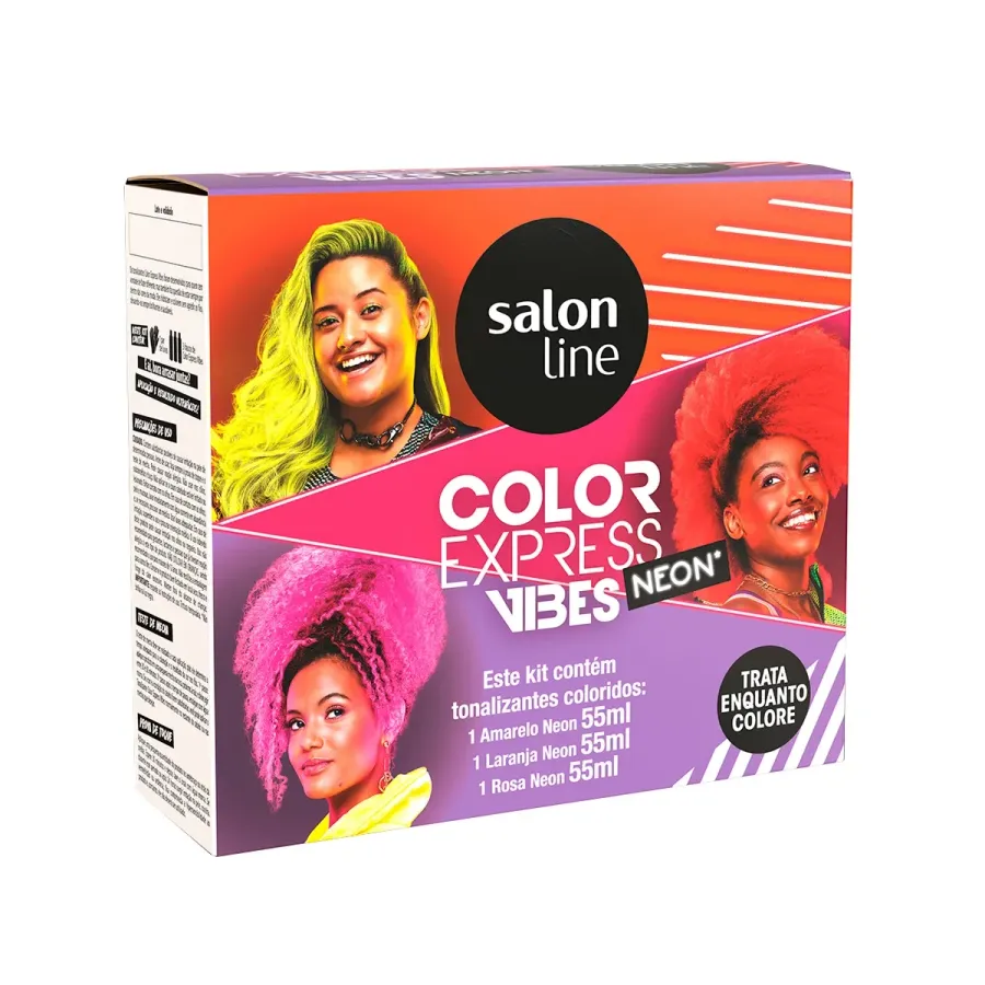 Salon Line Color Express Kit Neon 3 Em1