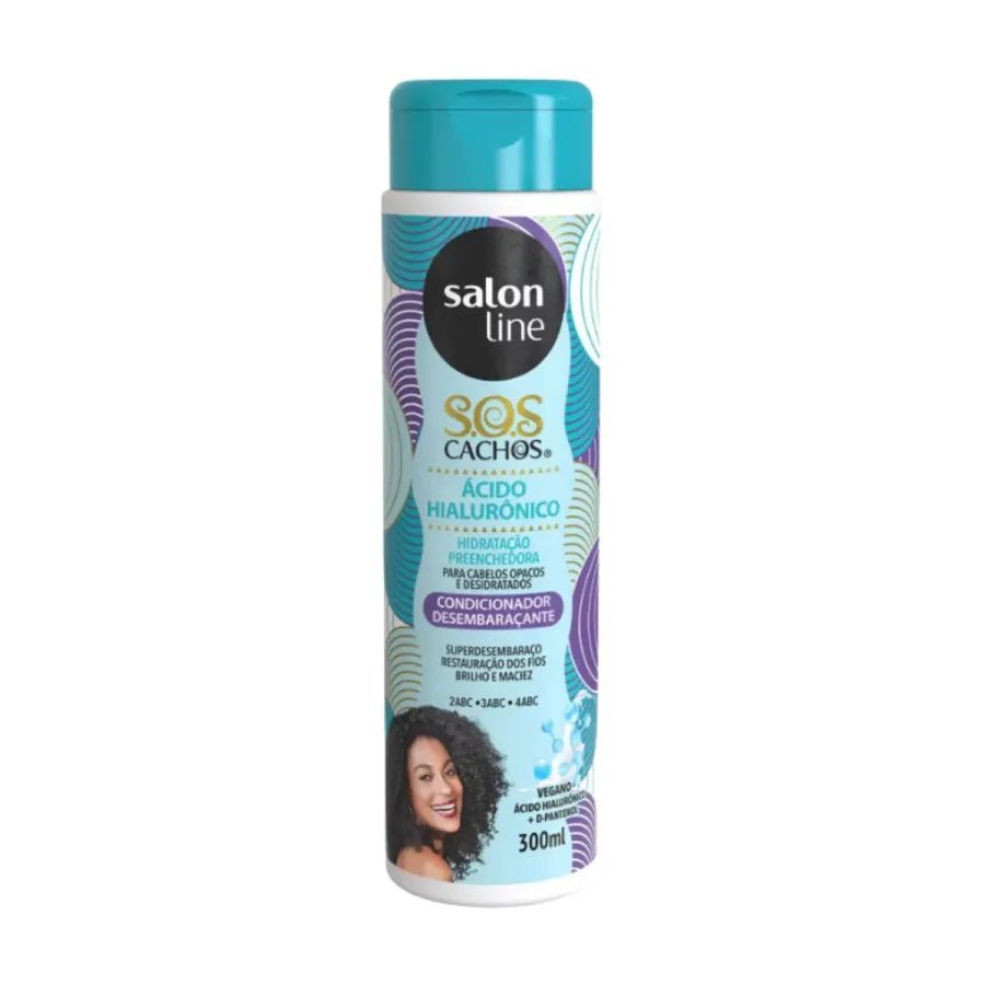 COND SALON LINE 300ML ACIDO HIALURONICO