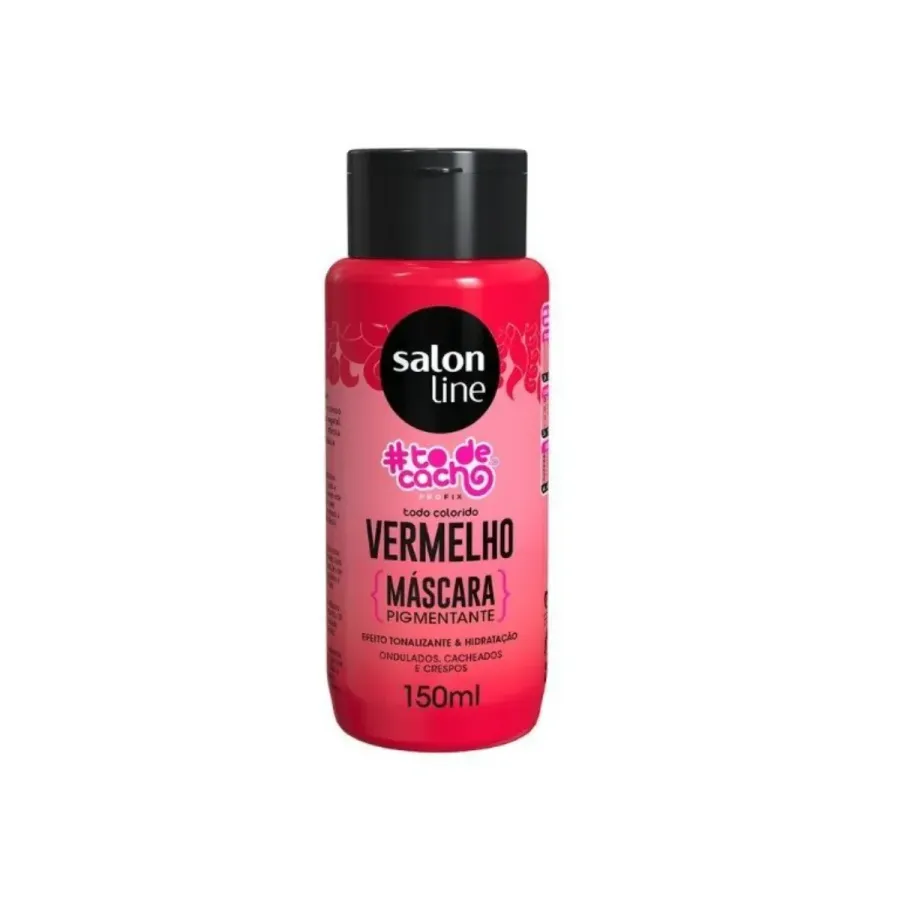 Creme para Tratamento Salon Line Pigmentante Todecacho 150 Vermelho