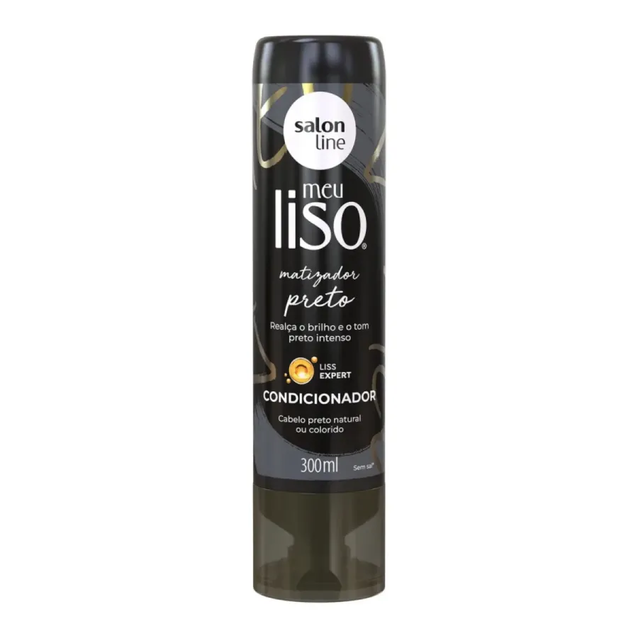 Meu Liso Condicionador Matiz Preto 300ml