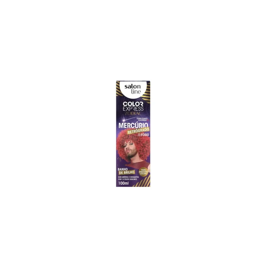 TIN COLOR EXPRESS ZODIAC 100ML FOGO VERMELHO