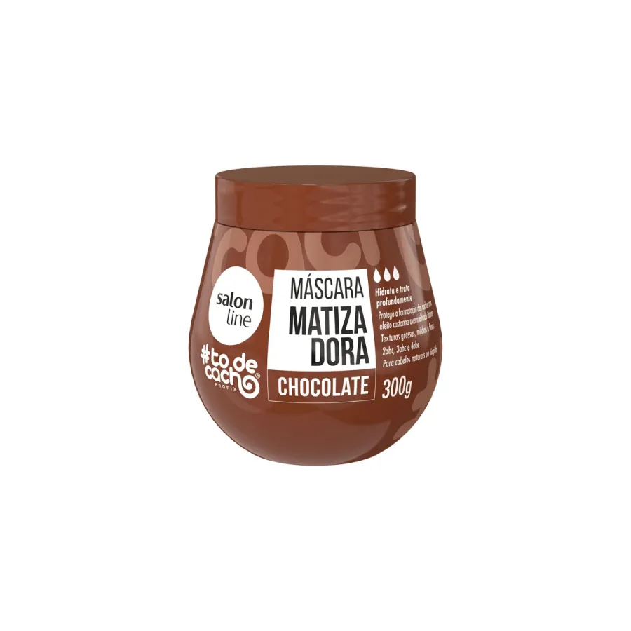 MASC SALON LINE 300G MEU CACHO MATIZADORA CHOCOLATE