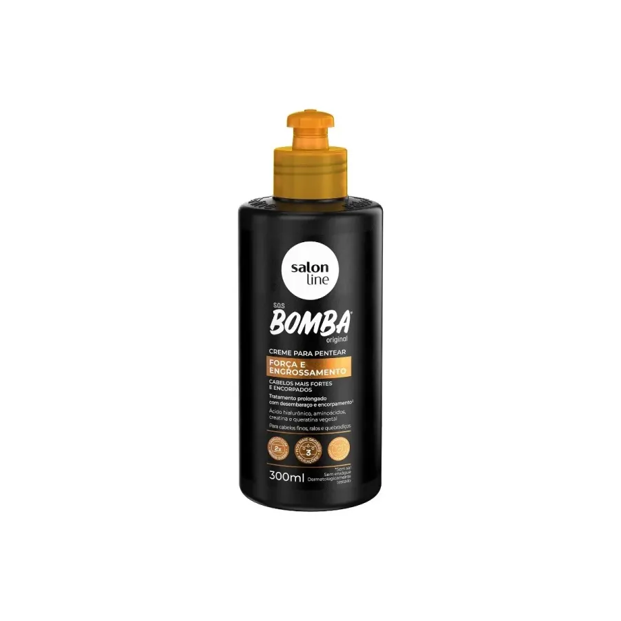 Creme para Pentear Sos Bomba Força e Engrossamento 300ml