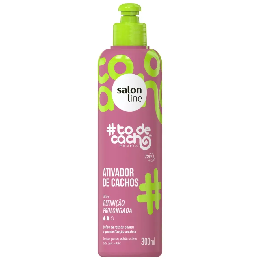 ATIVADOR DE CACHOS SALON LINE 300ML DEFINIÇÃO