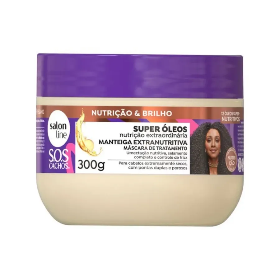 Creme para Tratamento Salon Line 300g Meu Liso Manteiga Extranutri Super