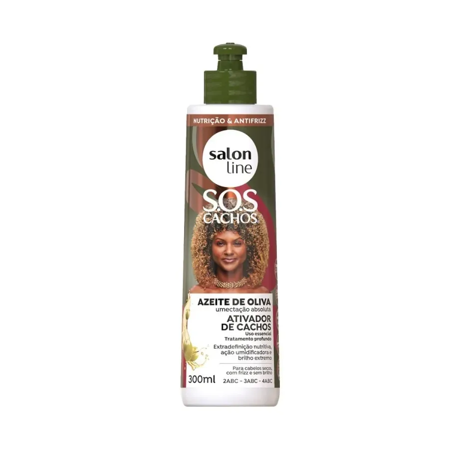 Ativador Salon Line Sos Azeite de Oliva 300ml