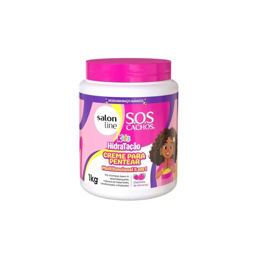 CREME PENTEAR SOS 1KG CACHOS 5 EM 1