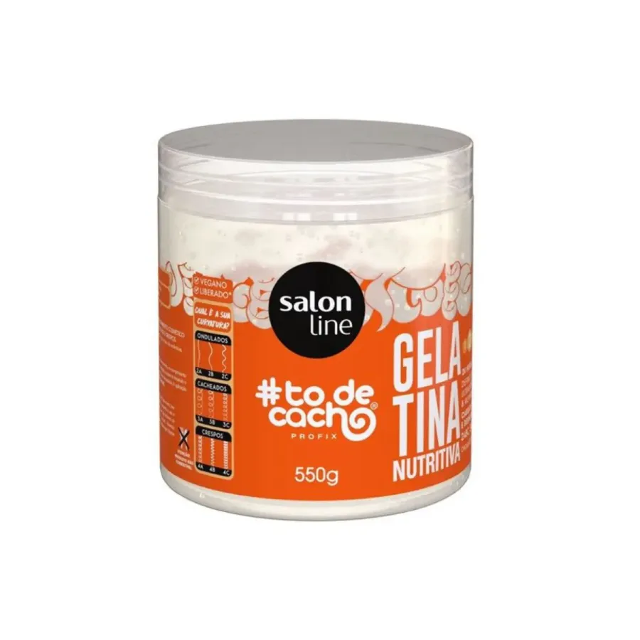 Gelatina Salon Line 550g Todecacho Nutritiva