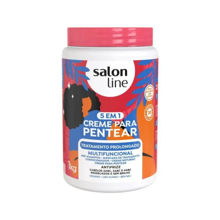 CE DE PENTEAR SALON LINE 1KG 5 EM 1 TRATAMENTO PROLONGADO