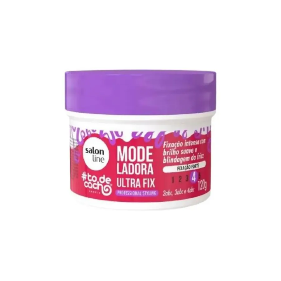 MODELARORA SALON LINE 120G TODECACHO ULTRA FIXAÇAO