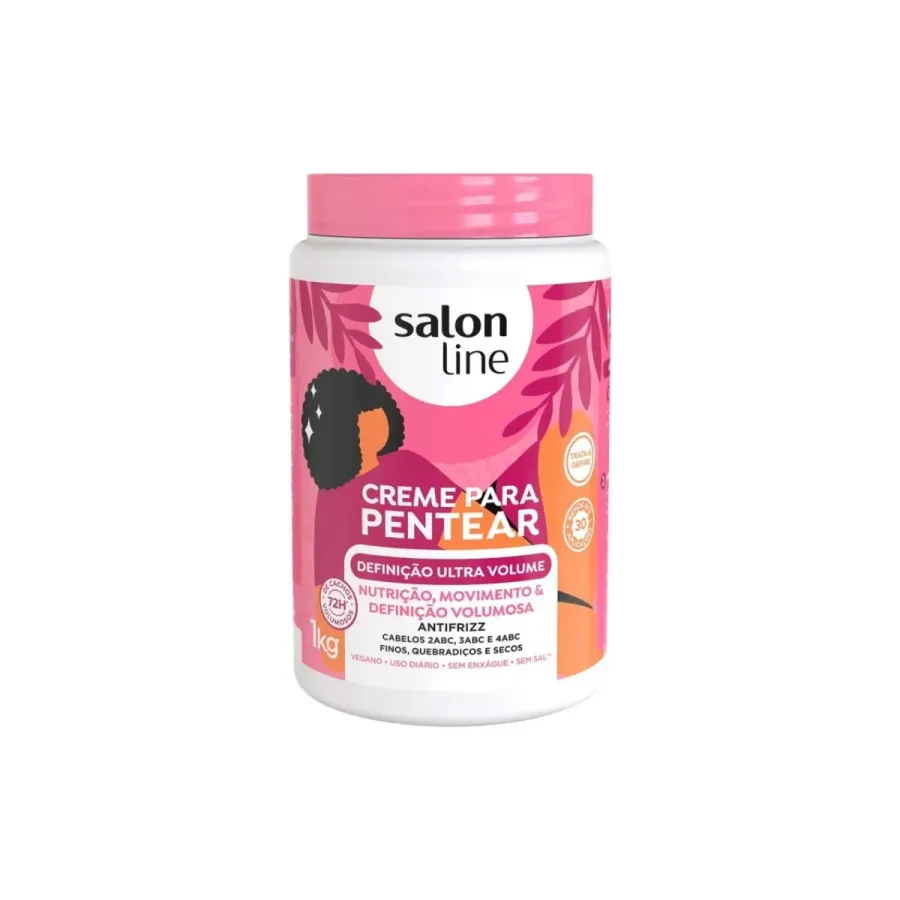 Salon Line Creme de Pentear Definição Ultra Volume