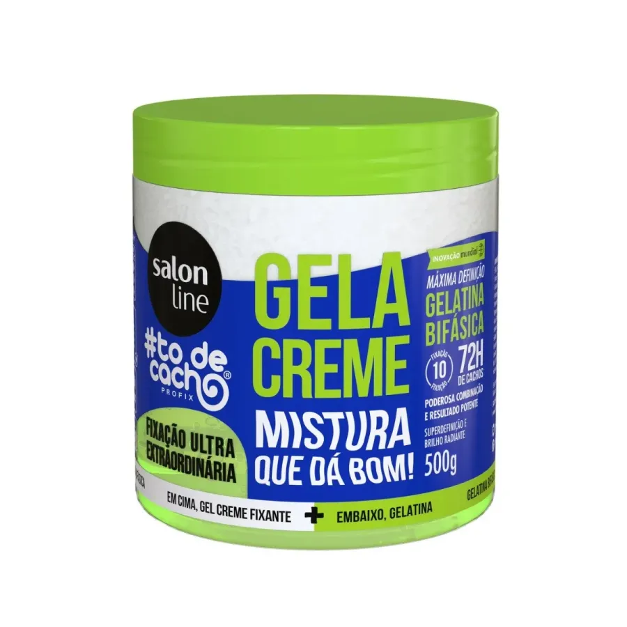 GELATINA S LINE CREME 500G TODECACHO FIXACAO EXTRA