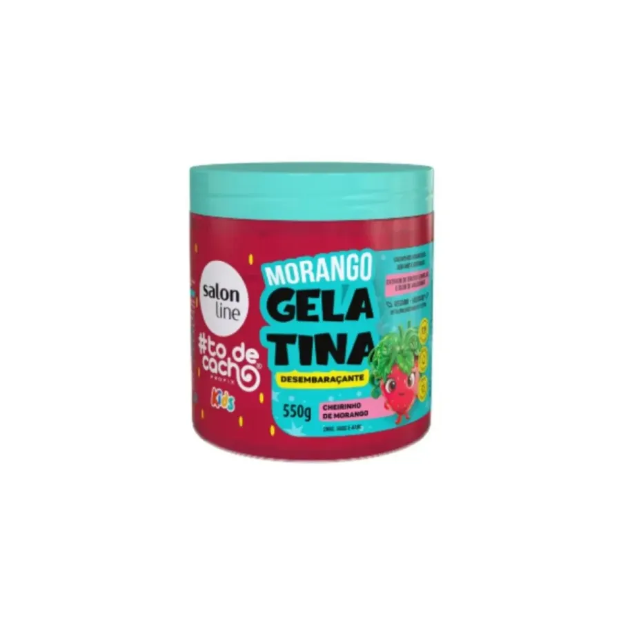Todecacho Gelatina Kids Morango Desemb.