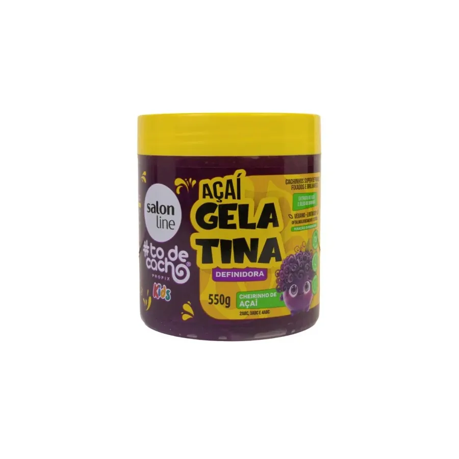 Todecacho Gelatina Kids Acai Definicao