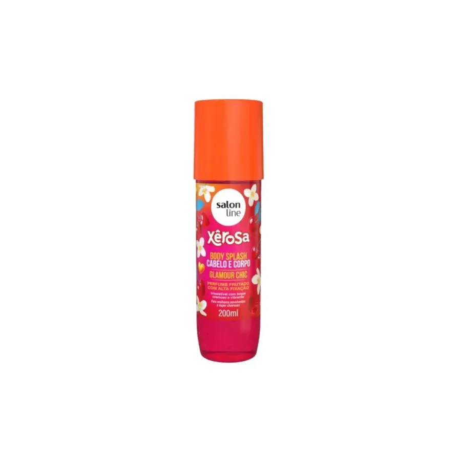 Body Splash Salon Line Xêrosa Glamour Chic Cabelo e Corpo 200ml