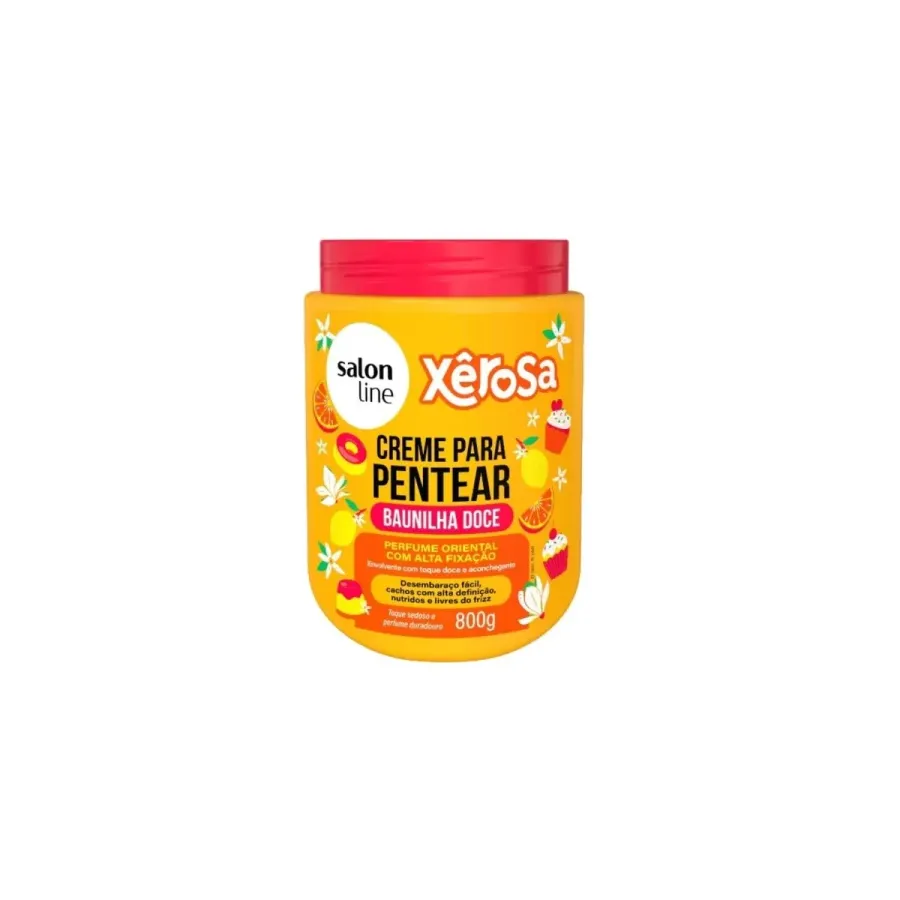 CR DE PENTEAR SALON LINE 800G XEROSA BAUNILHA DOCE