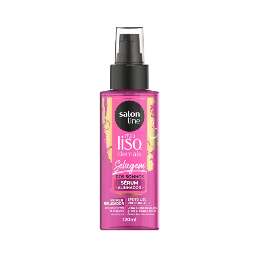 SERUM CAP SALON LINE 120ML MEU LISO SELAGEM