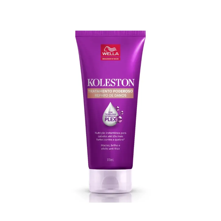 Creme de Tratamento Condicionador Wella Koleston Reparo de Danos 170ml