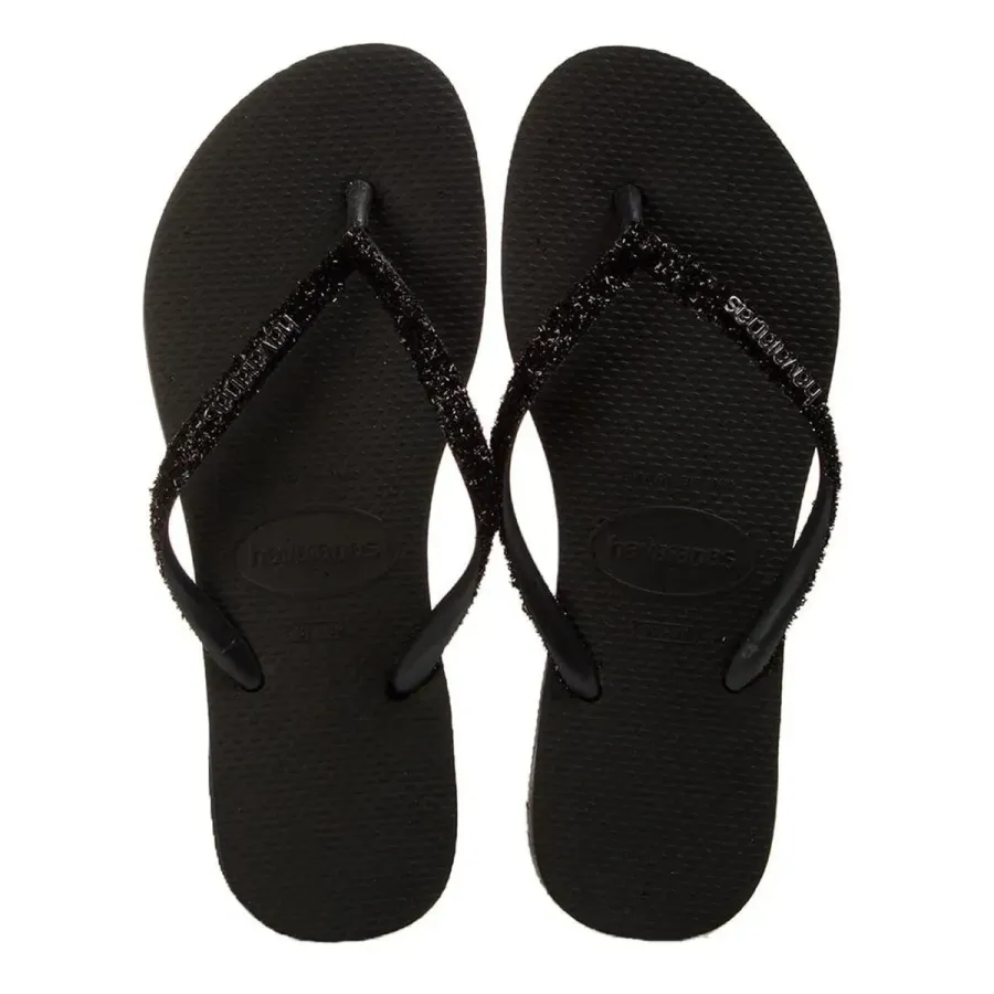 Havaianas Slim Glitter Ii Ptr/Cinza 33