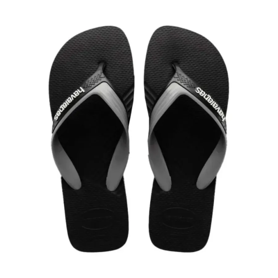 Havaianas Dual Preto/Cinza Aco 43/44