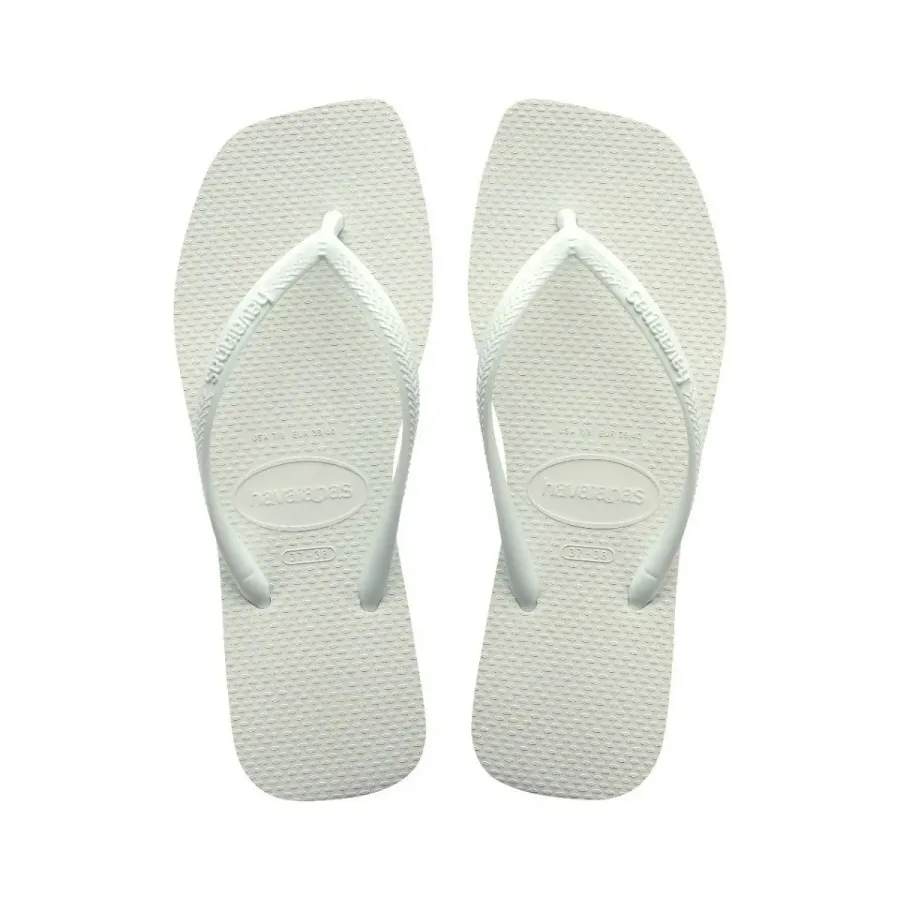 HAVAIANAS SLIM SQUARE BRANCO TAM37/38
