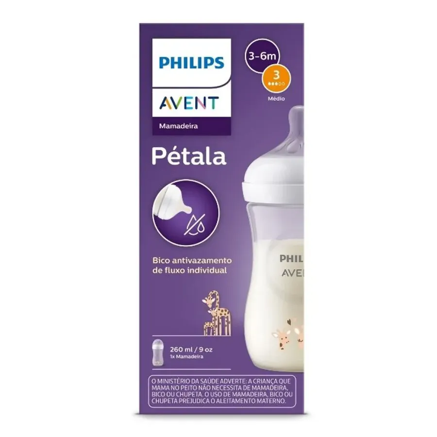 Mamadeira Avent Anti Colica 260ml Girafa