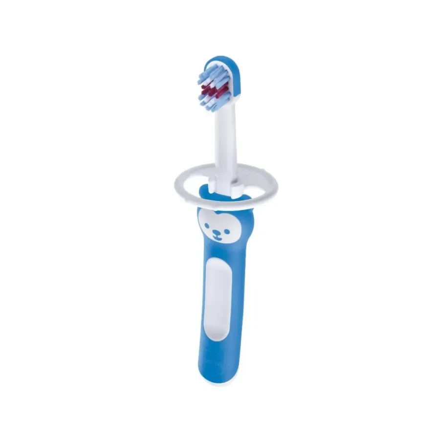 Escova Dental Infantil Mam Babys Brush 6+ Meses Azul 1 Unidade