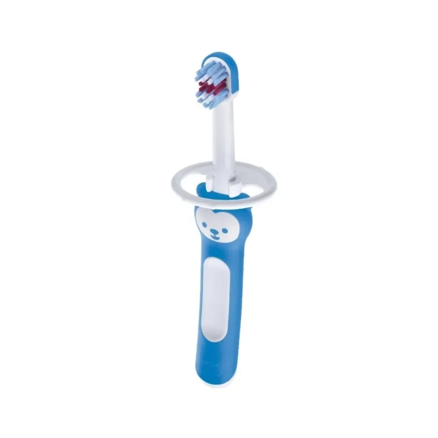 Escova Dental Infantil Mam Trainibg Brush Azul 1 Unidade