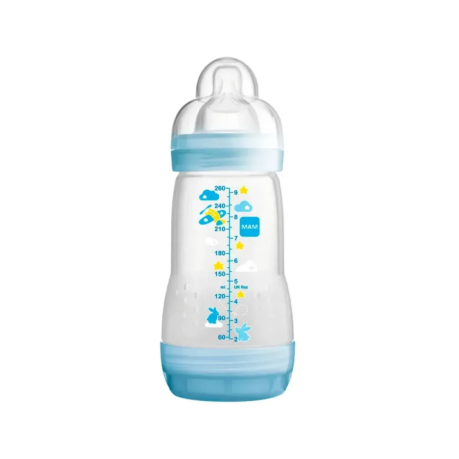 MAMADEIRA FIRST BOTTLE MAM 260ML BOYS