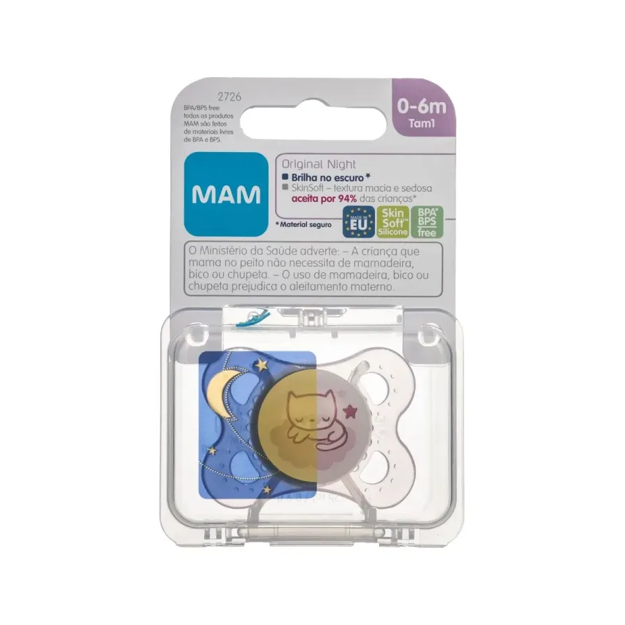 CHUPETA MAM SUPREME 0-6 MESES ROSA