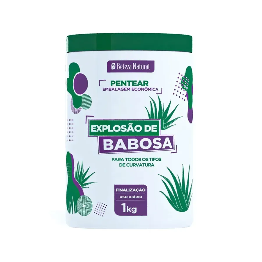Creme para Pentear Beleza Natural 1kg Explosao Babosa